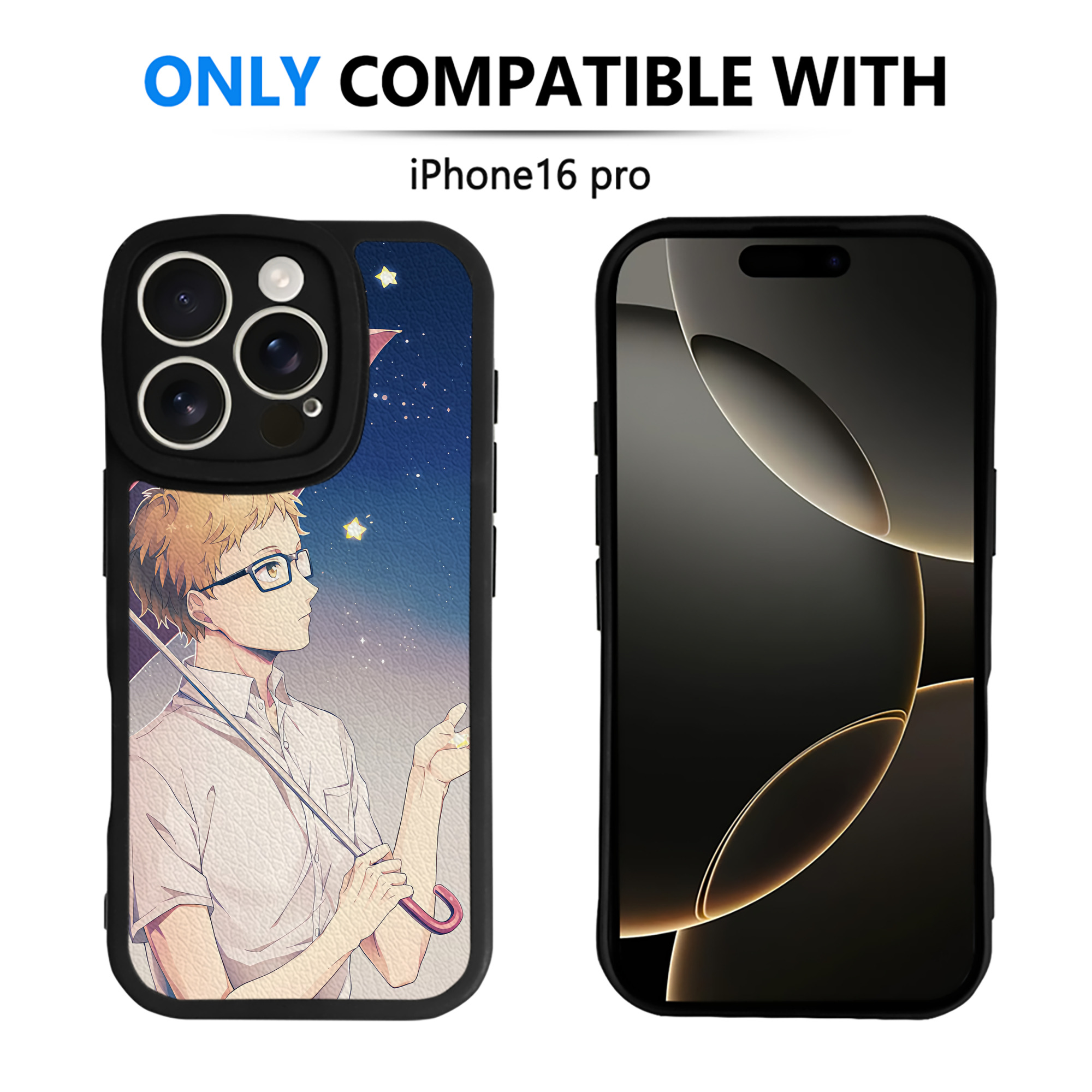 （画像用） ハイキュー!! Haikyu!! 【iPhone 16シリーズ対応】シリコンスマホケース（レザー調） 材質：シリコン